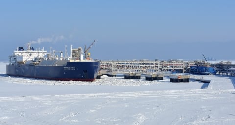 Yamal - LNG tanker Christophe de Margerie