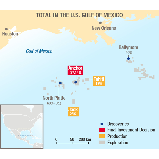 Carte Golfe du Mexique EN